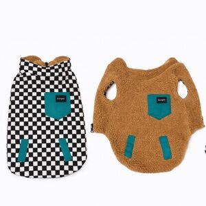 Reversible Checkered Dog Vest
